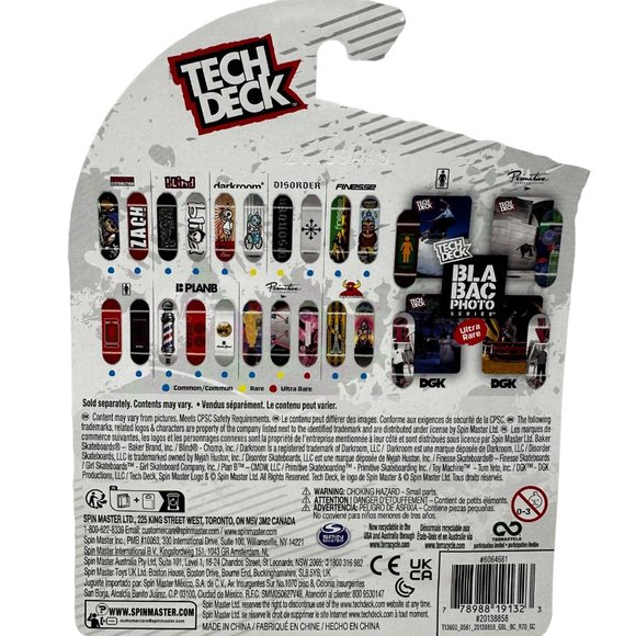 Tech Deck Disorder Rare Skateboard Fingerboard New - Picture 2 of 10